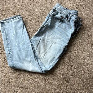 American Eagle Outfitters Light Blue Straight Jeans